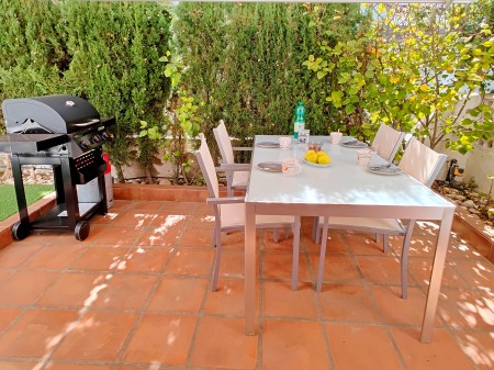 Terrasse mit Grill